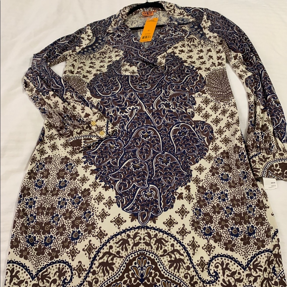 NWT Tory Burch Silk “Polly” dress